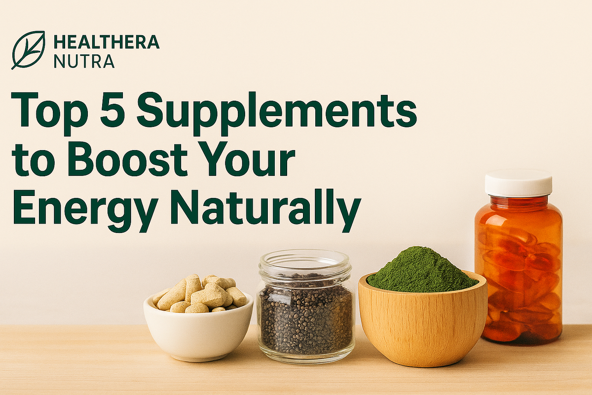 Top 5 Supplements to Boost Your Energy Naturally