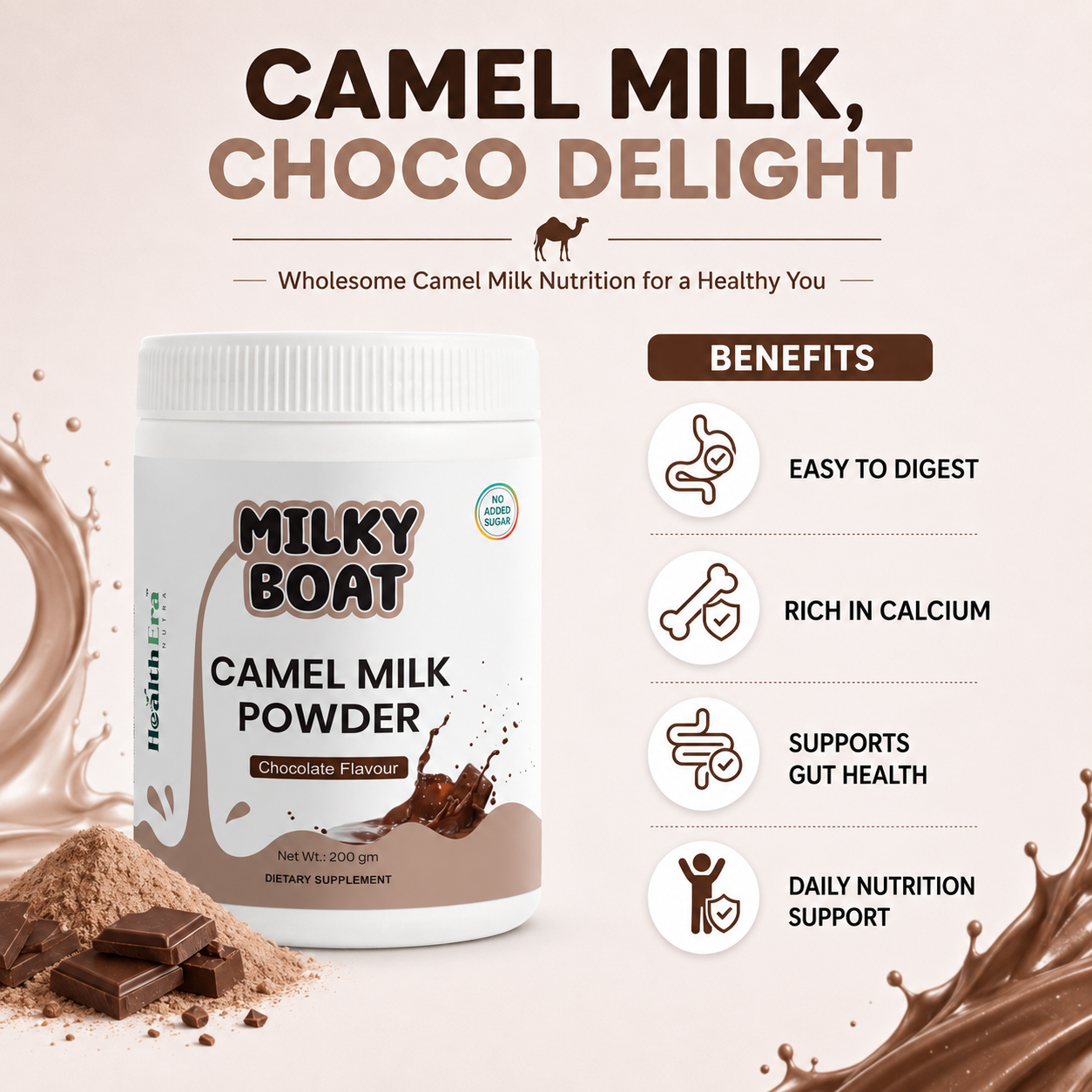Camel Milk Powder   (Chocolate)