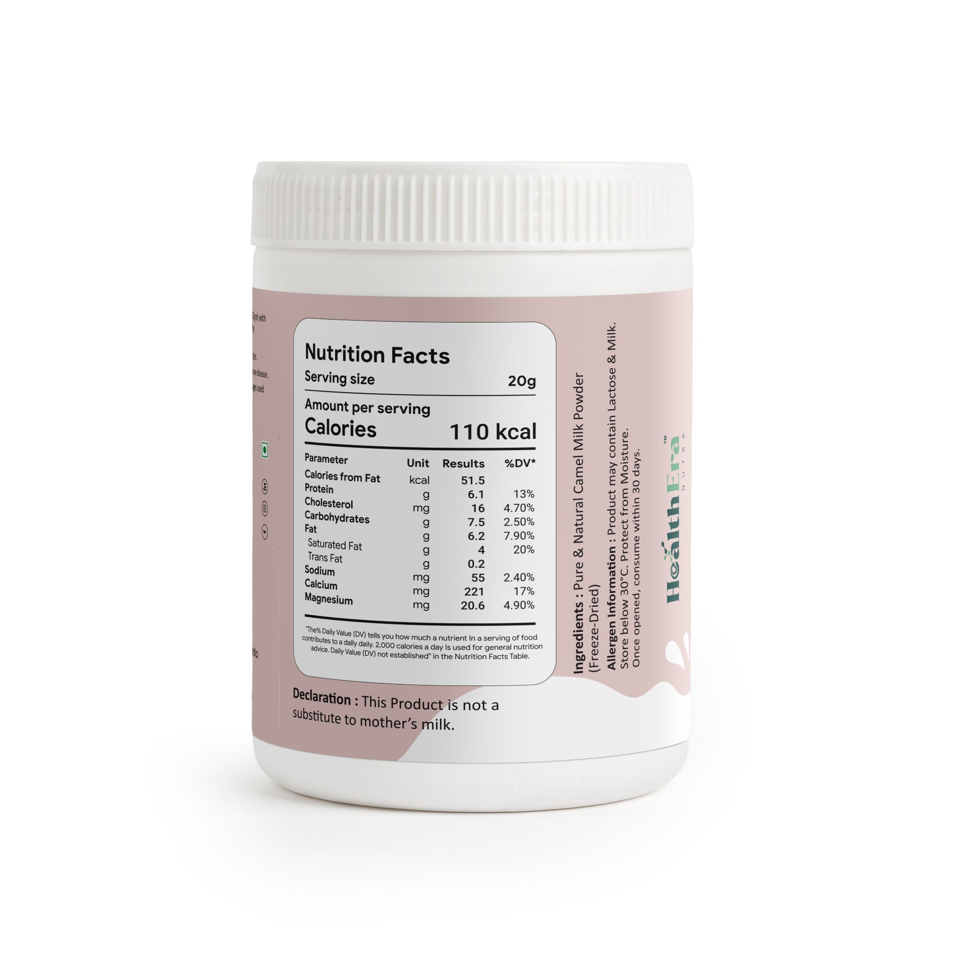 Camel Milk Powder   (Freeze-Dried)