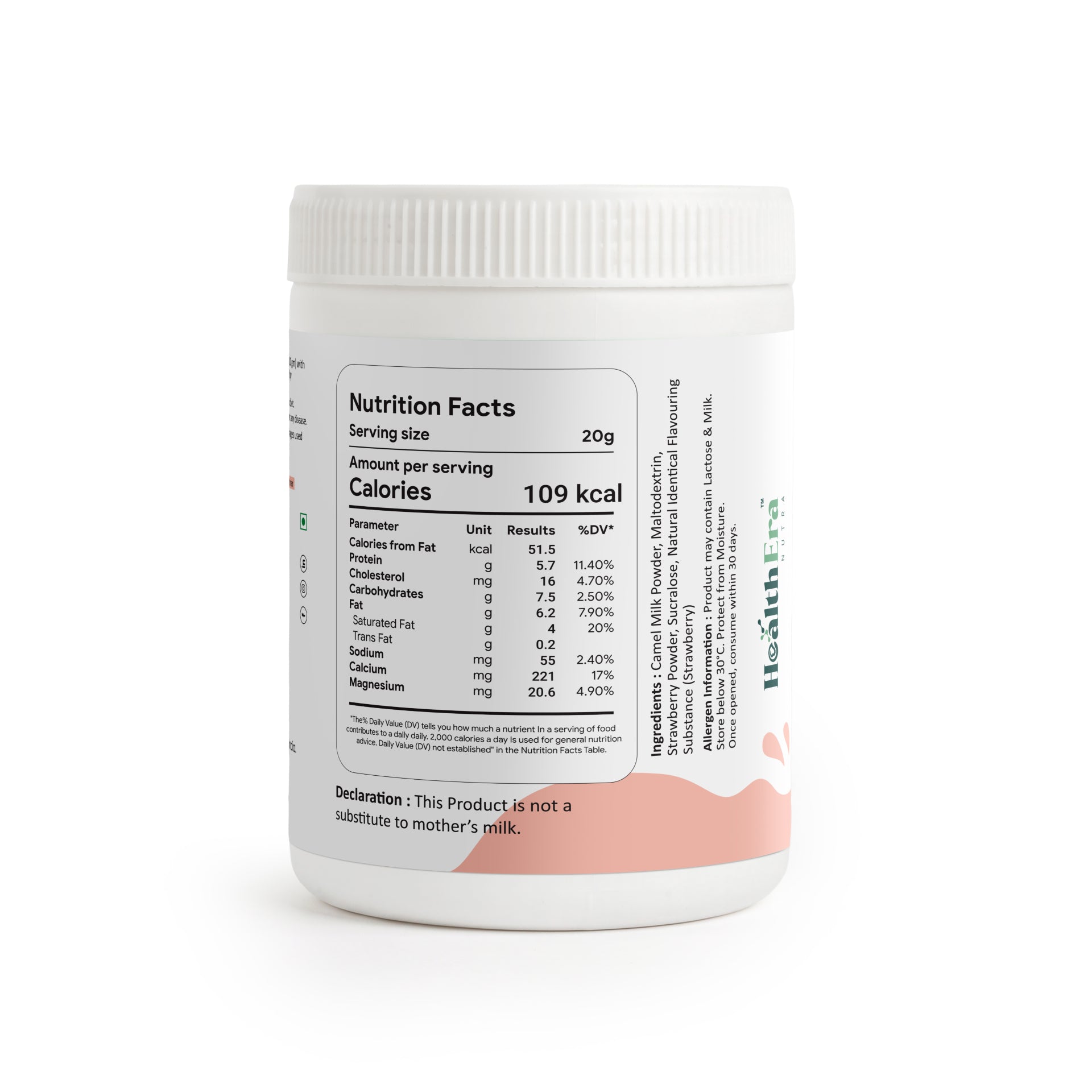Camel Milk Powder   (Strawberry)