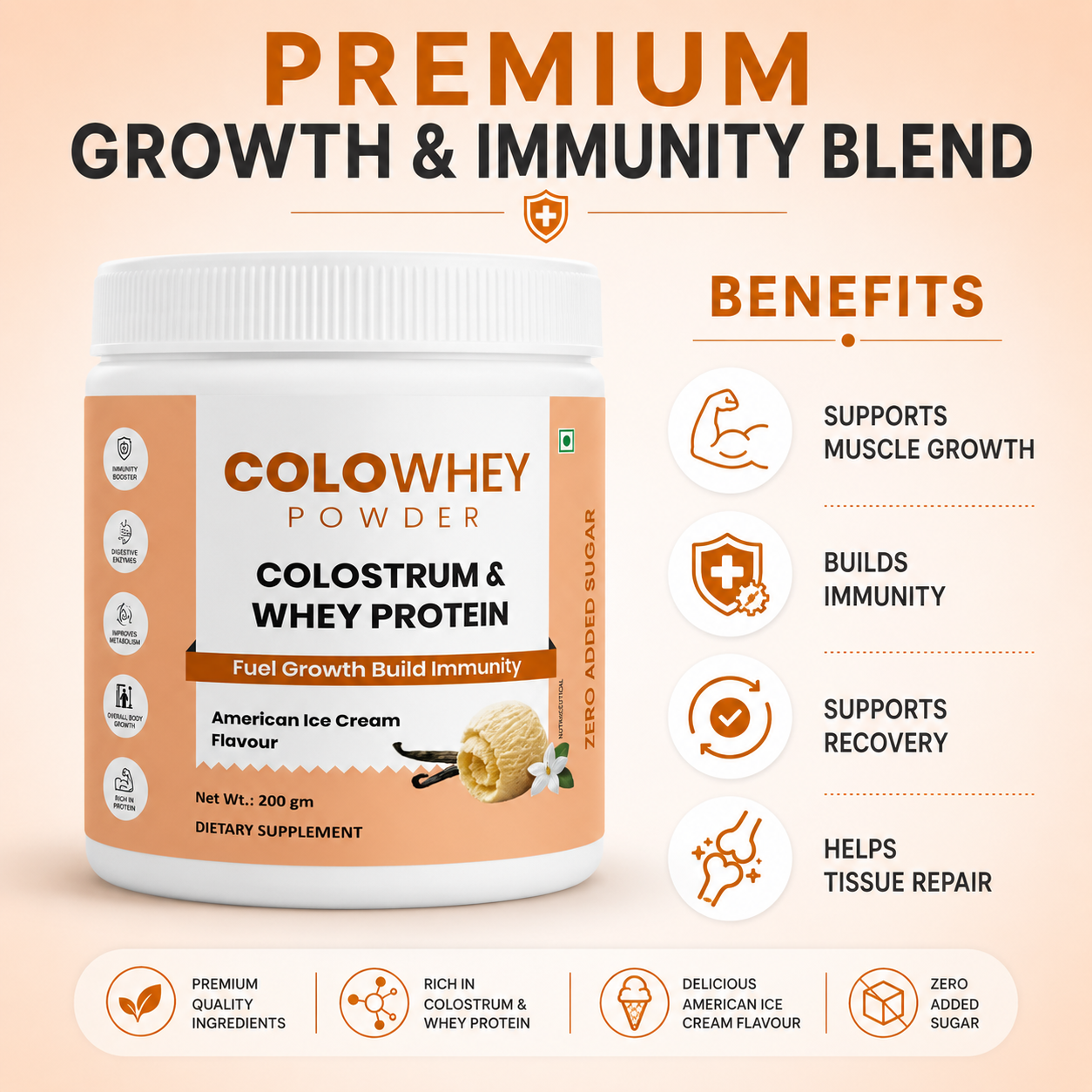 Colostrum with  Protein