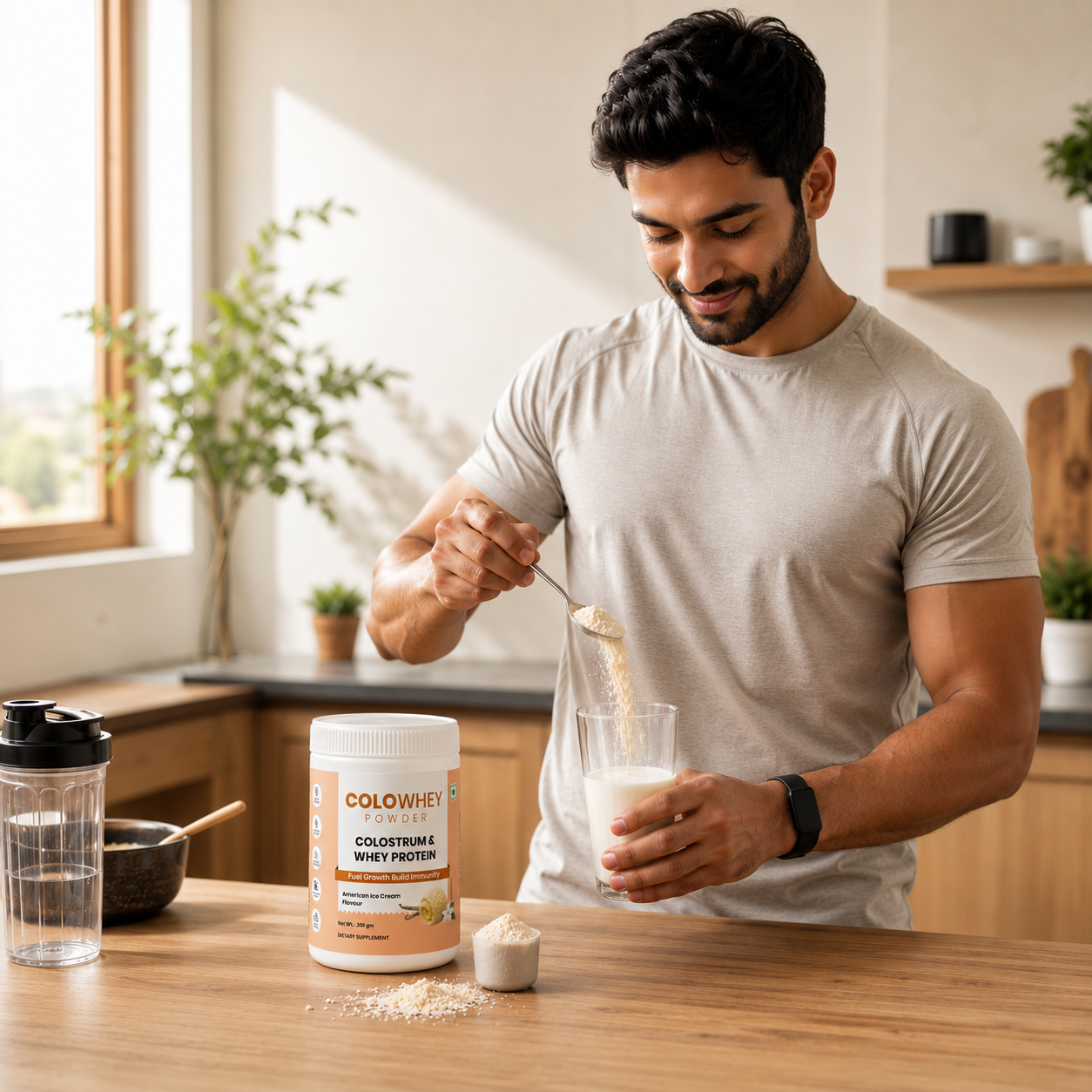 Colostrum with  Protein