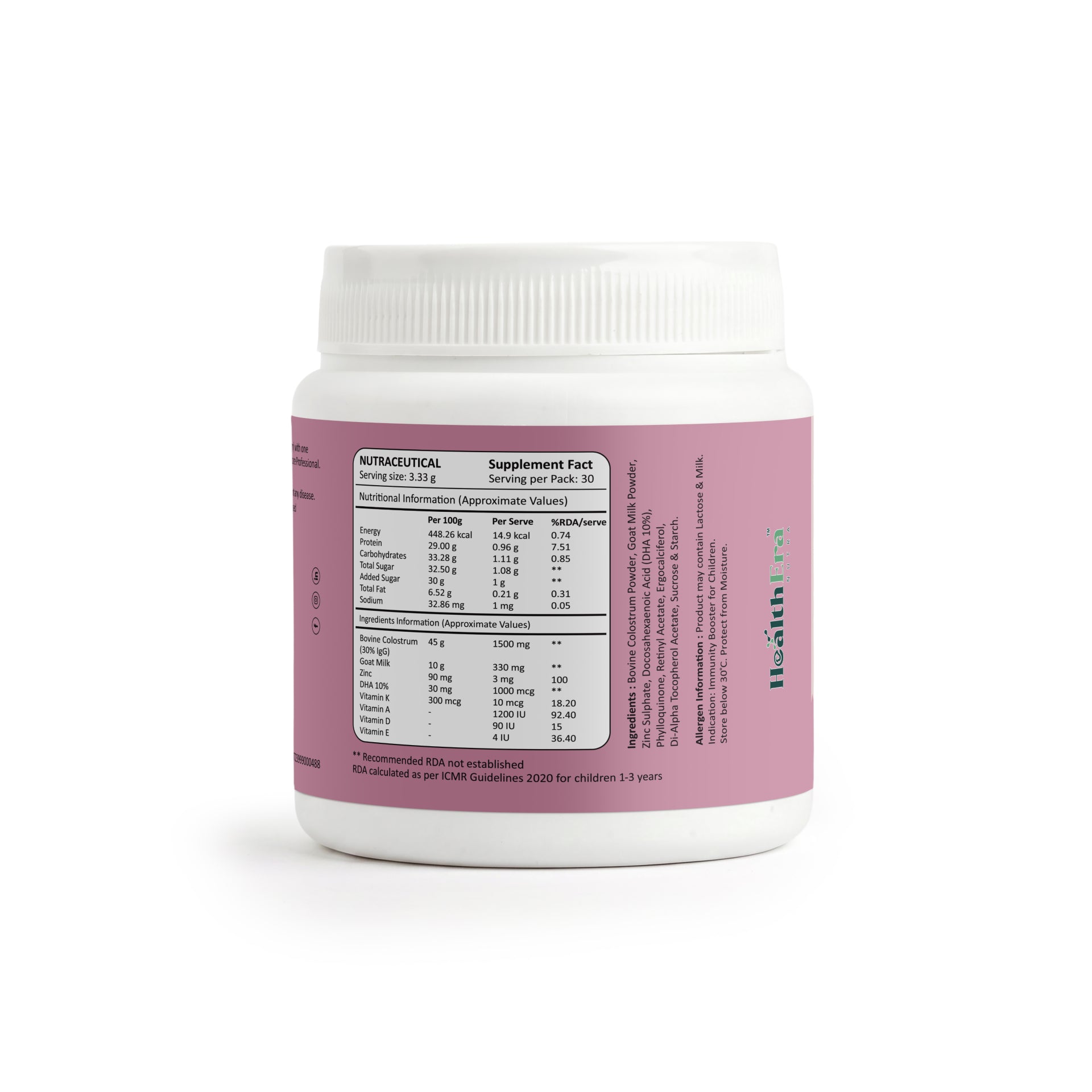 Colostrum with Vitamins