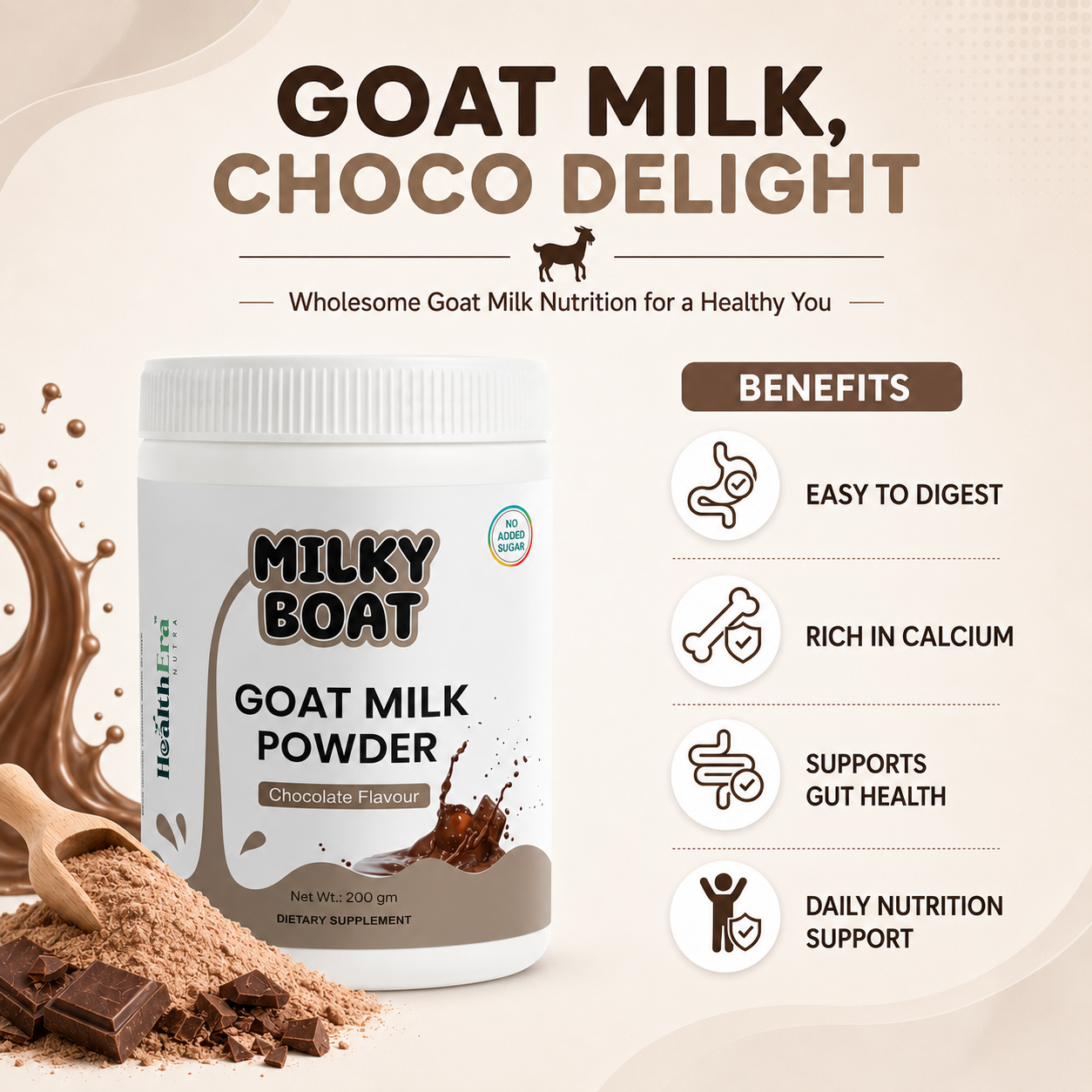 Goat Milk Powder  (Chocolate)