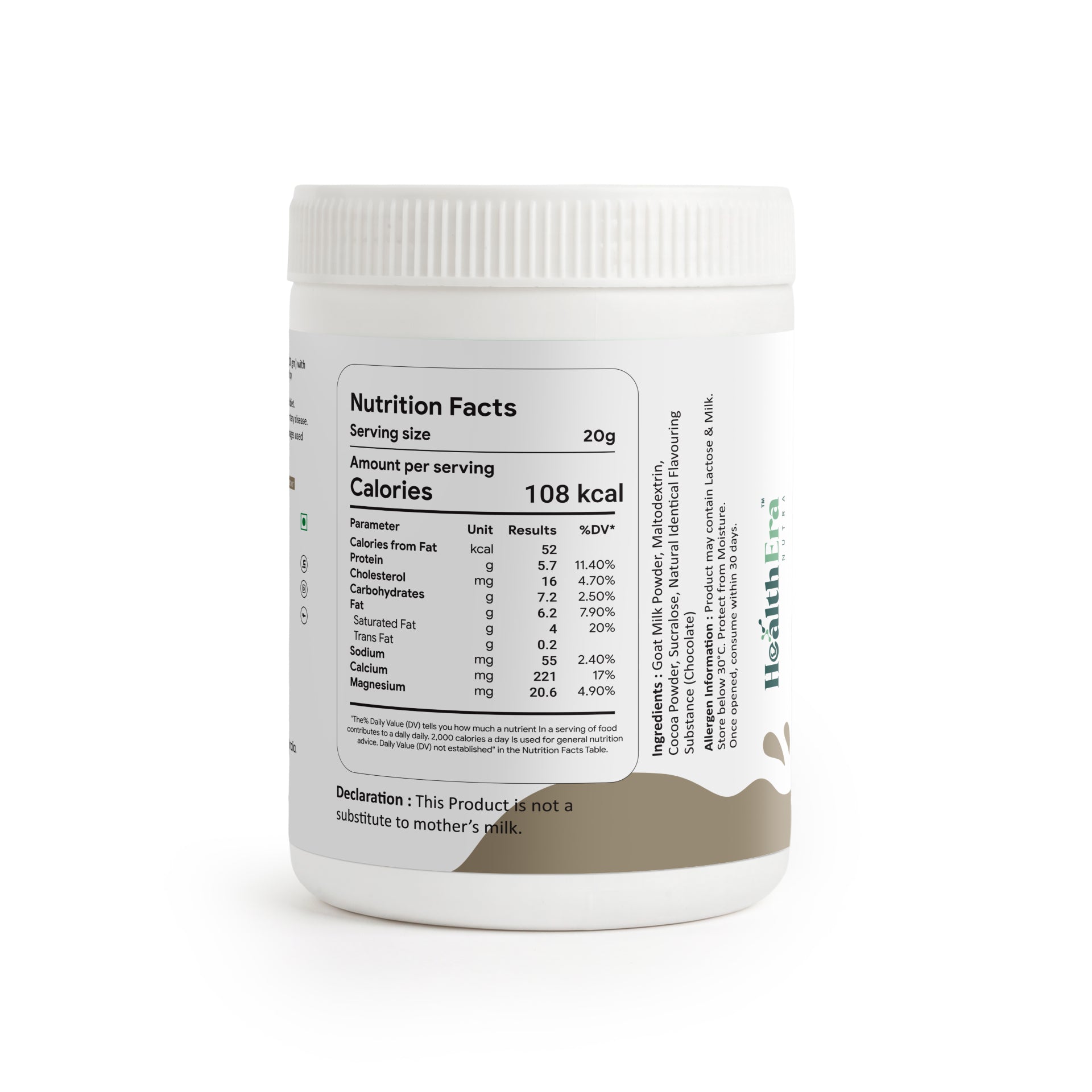 Goat Milk Powder  (Chocolate)
