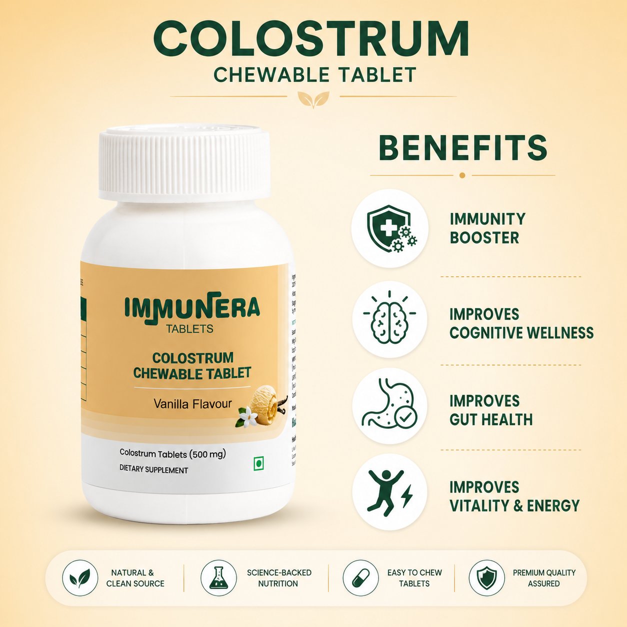 Colostrum Chewable  Tablet