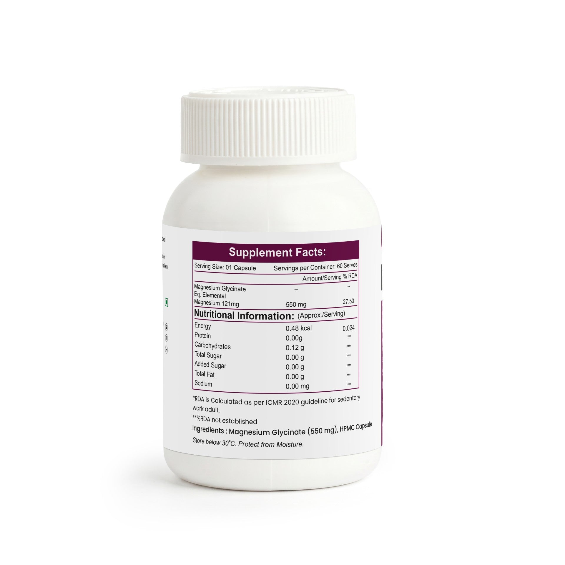 MAXERA Magnesium Glycinate Capsules