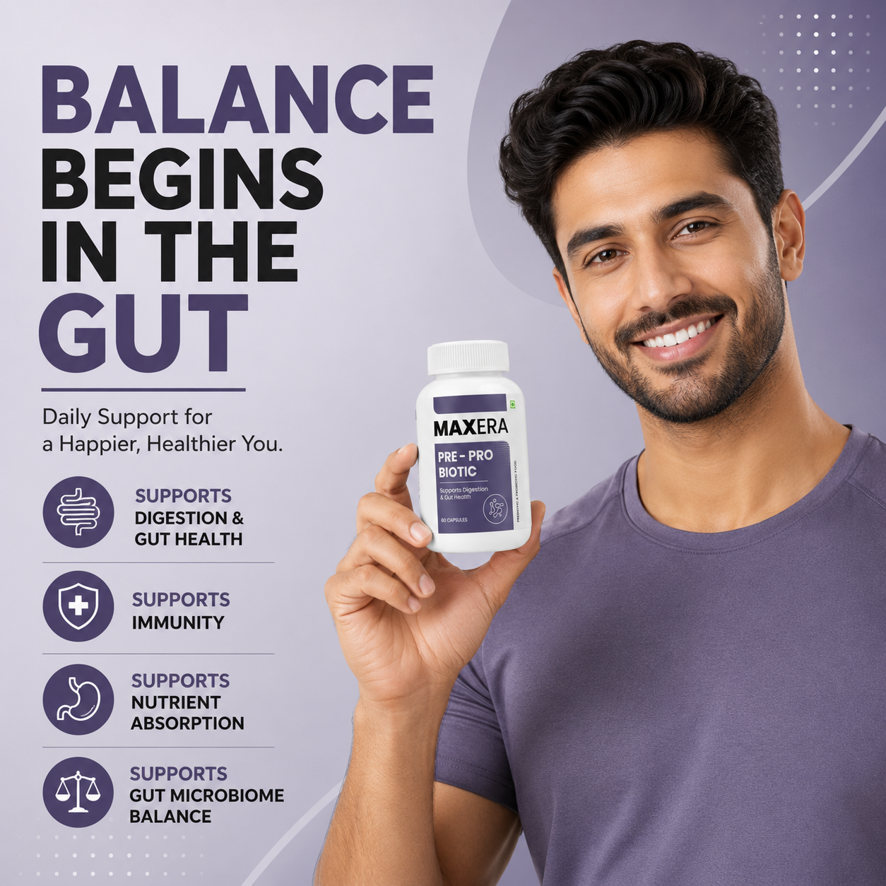 Pre – Pro Biotic  Capsule
