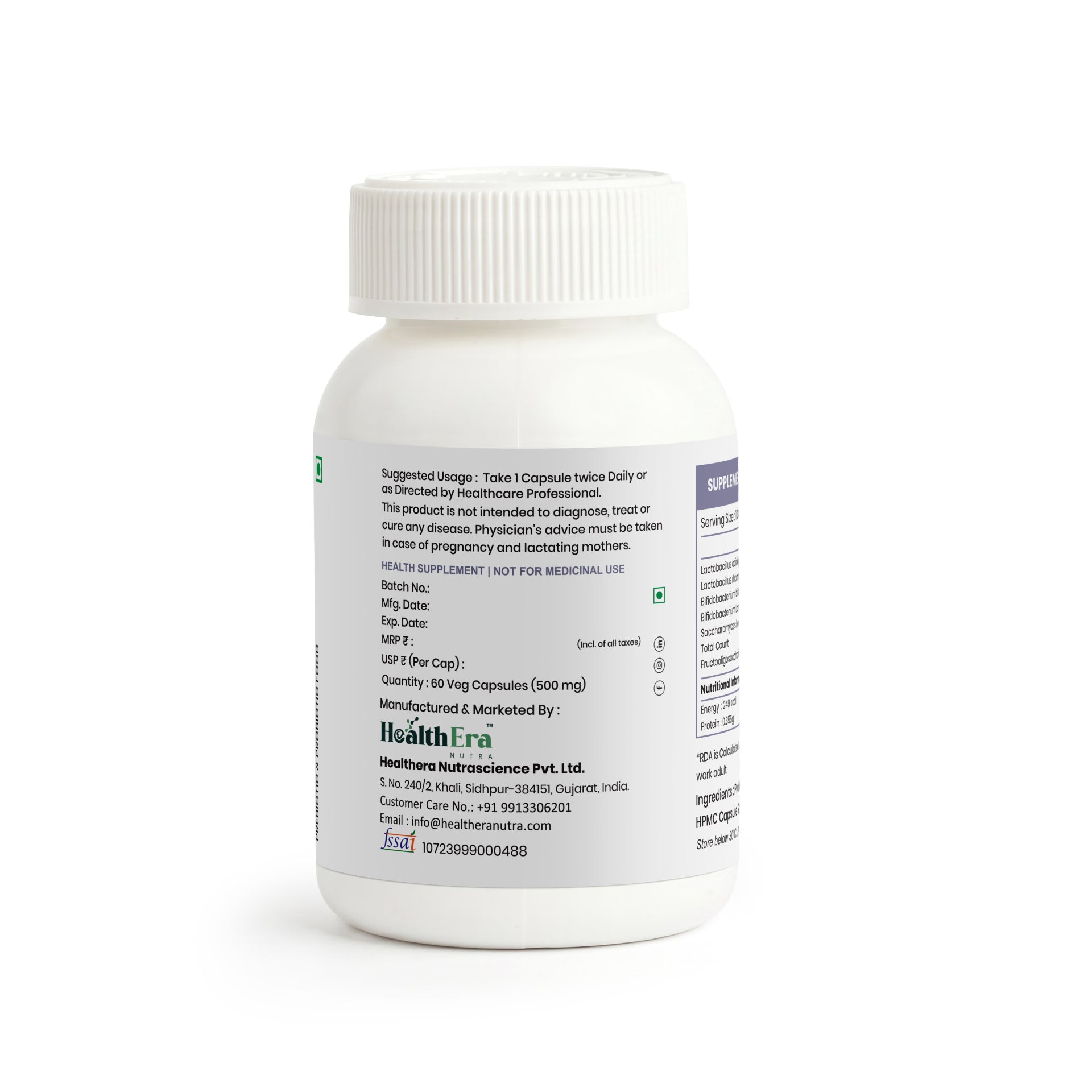 Pre – Pro Biotic  Capsule
